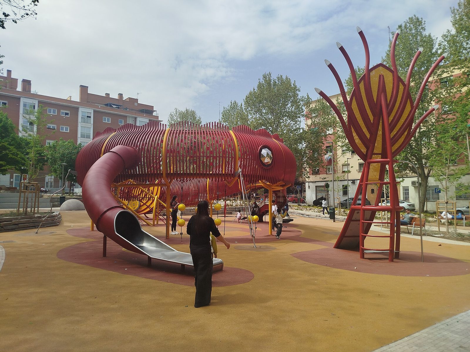 El eje peatonal de Usera: 1,5 km de plazas nuevas hasta Madrid Río